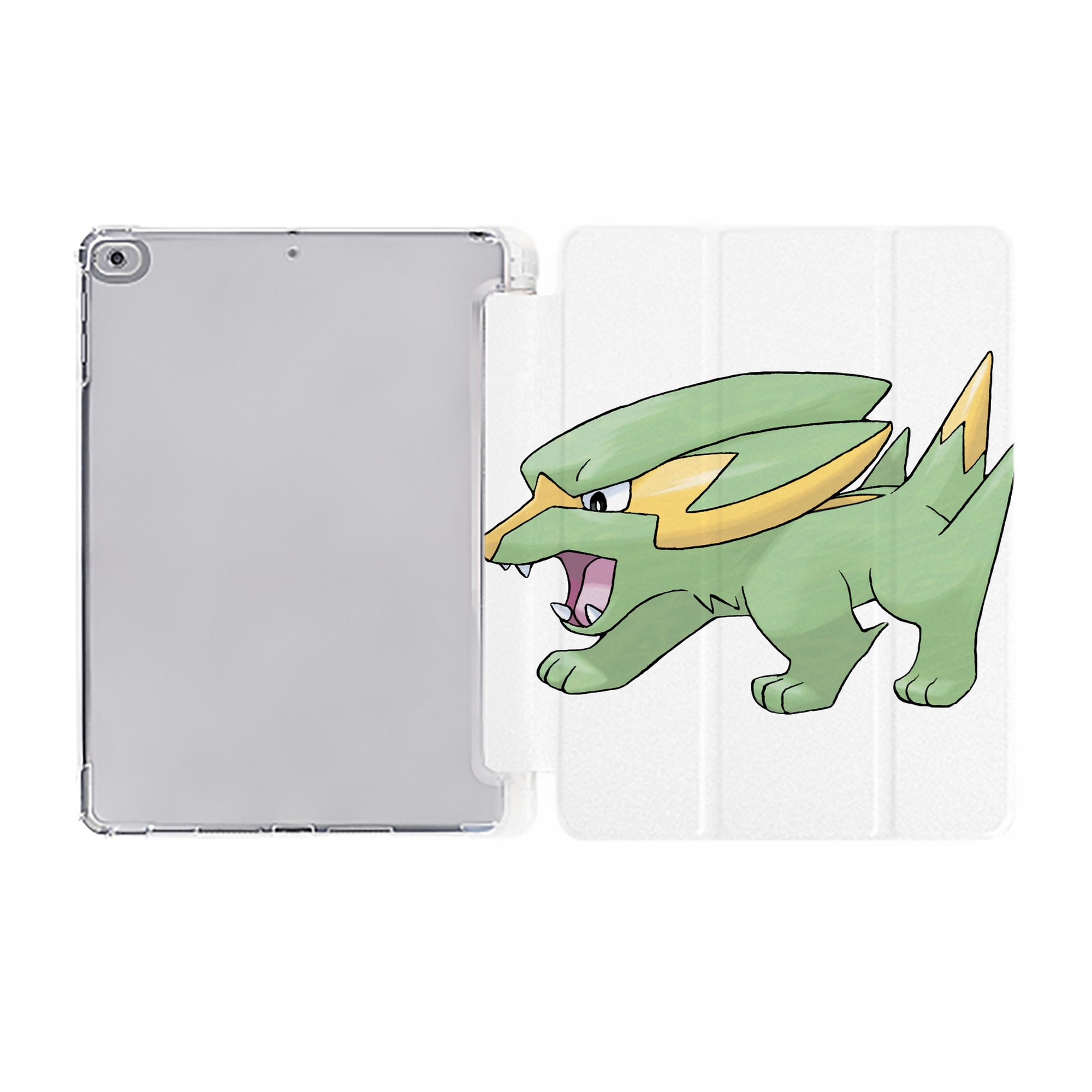 （画像用） ポケットモンスター Pokémon IPad ケース ペン収納付き 三つ折りスタンド PUレザー×シリコン 対応機種9.5/10.5/10.9インチ